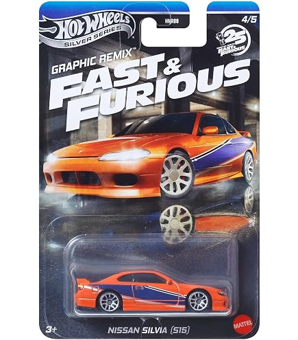 Hot Wheels Nissan Silvia S15, Fast and Furious Tokyo Drift 3/10